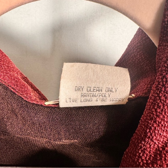 Vintage Neil & David Brown Mixed Fabric Jacket with Velvet Trim - Picture 7 of 9